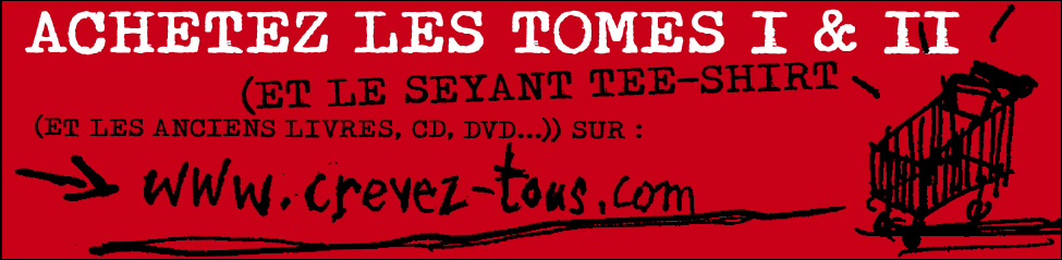 Achetez les tomes 1 & 2 sur la boutique en ligne de crevez tous point com