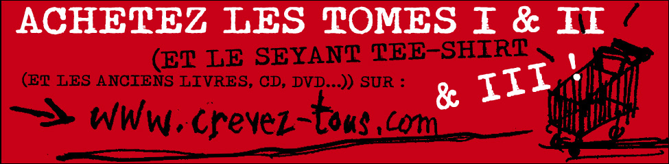 Achetez les tomes 1 & 2 sur la boutique en ligne de crevez tous point com